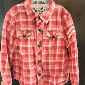 OshKosh 5, Red Plaid Shirt
